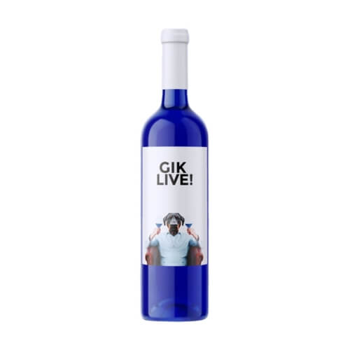 純藍新風潮 西班牙gik Blue Wine 藍葡萄酒 一飲商店