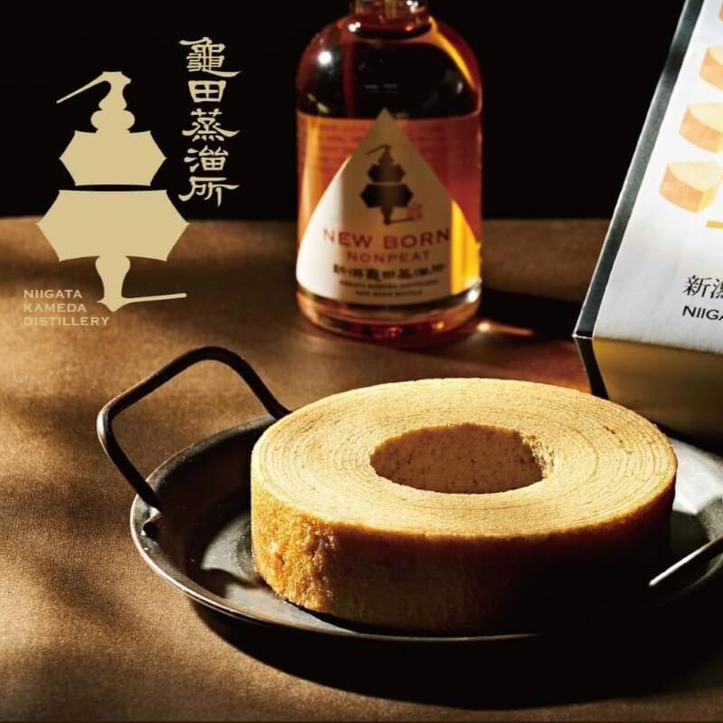 龜田蒸餾所 New born 威士忌年輪蛋糕